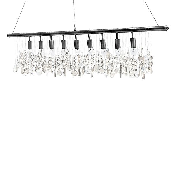 riess-ambiente Hängeleuchte DIAMONDS XL 120cm silber günstig online kaufen