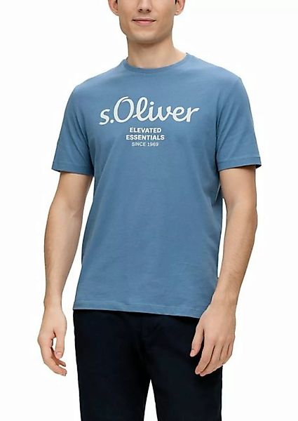 s.Oliver T-Shirt aus atmungsaktiver Baumwolle günstig online kaufen