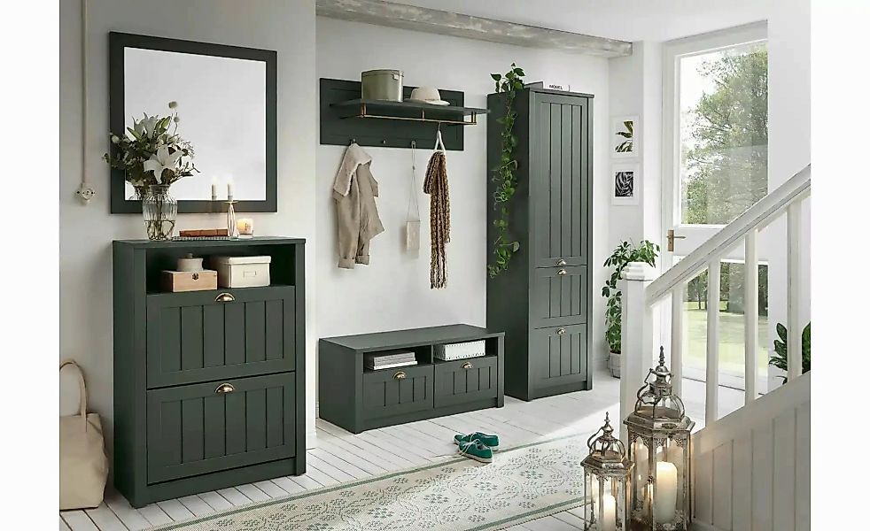 Garderobenschrank  Verde ¦ grün ¦ Maße (cm): B: 60 H: 204 T: 42.0 Schränke günstig online kaufen