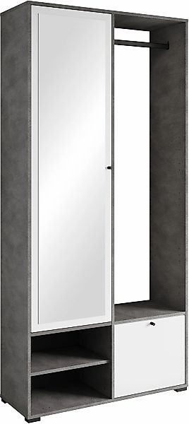 Home affaire Garderobenschrank "DINO Kompaktgarderobe, Garderoben-Set DINO" günstig online kaufen