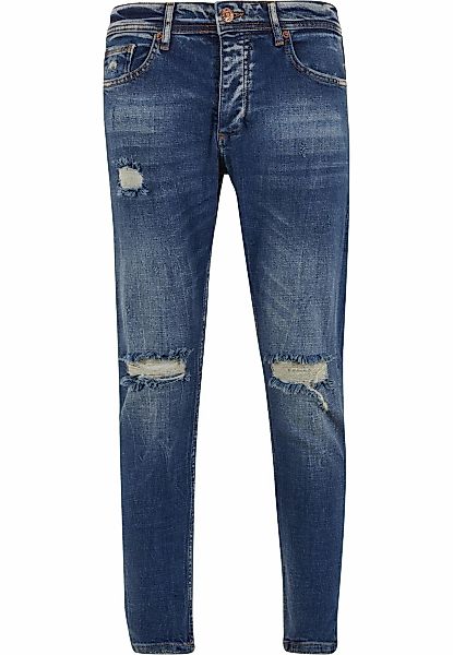 2Y Studios Bequeme Jeans "2Y Studios Herren 2Y Destroyed Tapered Fit Denim" günstig online kaufen