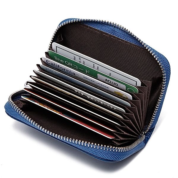 Fomax Geldbörse aus Leder, elegantes Kartenetui günstig online kaufen