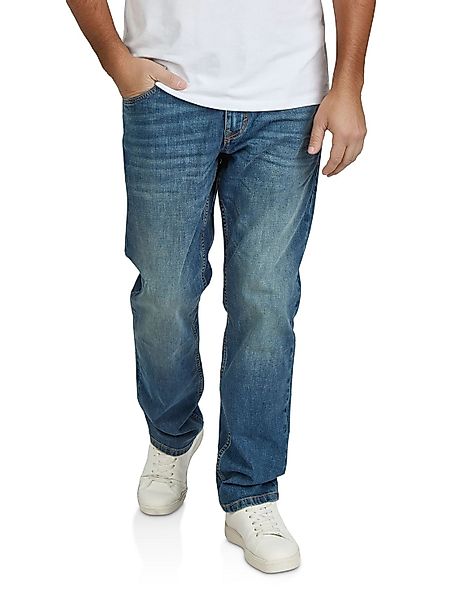Tom Tailor Jeans Herren Stretch lang Straight Fit Marvin günstig online kaufen