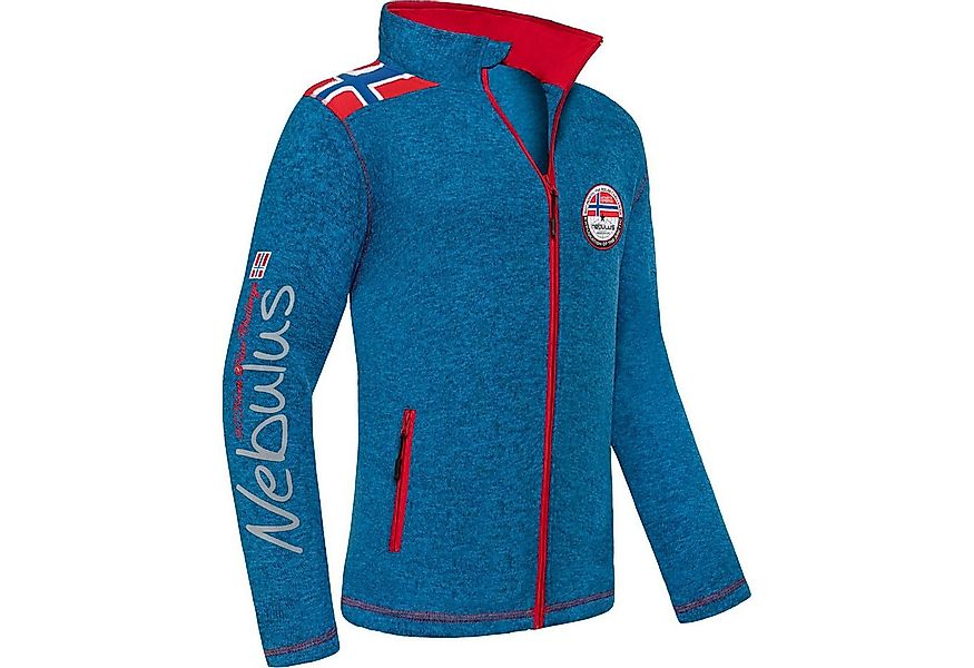 Nebulus Fleecejacke NORKY, P5135 - Herren, malibu meliert, L günstig online kaufen