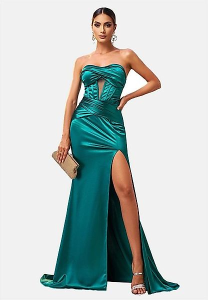 Moda Minx Jerseykleid Daisy Long Slit Dress mit wunderbarem Korsett-Element günstig online kaufen