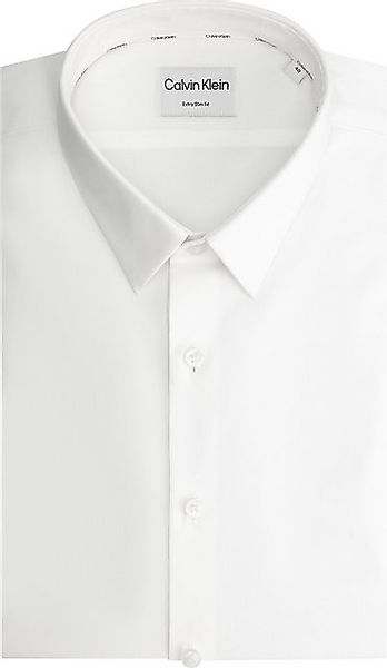 Calvin Klein Businesshemd XSLIM ESNTL POPLIN NOS STR SLD Mit Rundhalsaussch günstig online kaufen