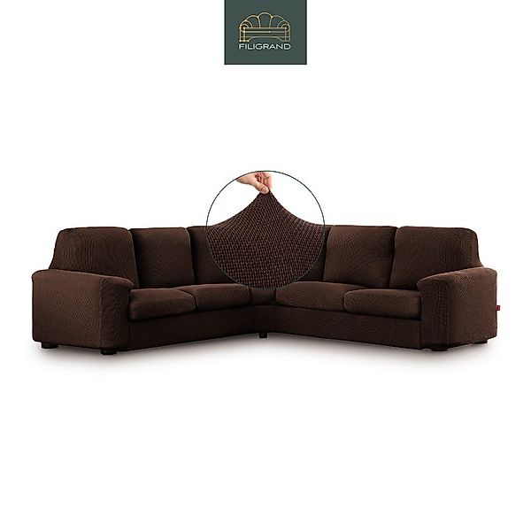 Belmarti Ecksofahusse 1-teiliger elastischer Ecksofabezug, made günstig online kaufen