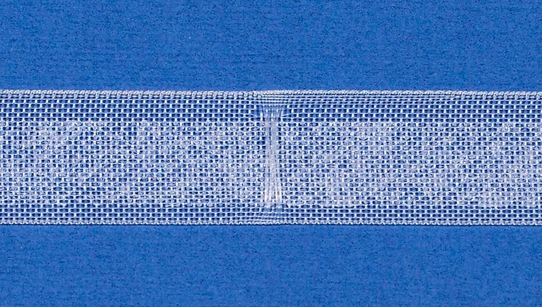 rewagi Raffrollo Falt- und Raffrolloband aufbügelbar – 17,5 mm – Transparen günstig online kaufen