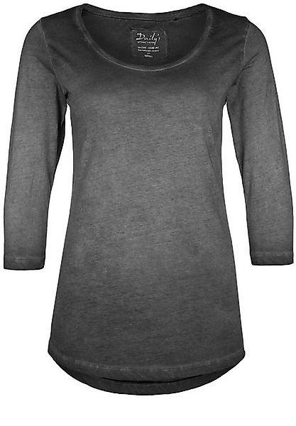 DAILY´S Langarmshirt ADANA CPD: ¾ - Arm Shirt Biobaumwolle günstig online kaufen