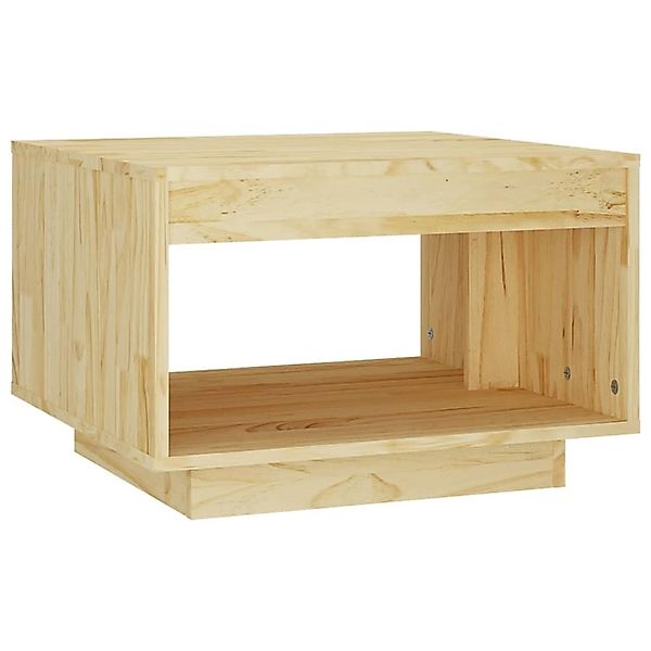 vidaXL Couchtisch 50x50x33,5 cm Massivholz Kiefer 808503 günstig online kaufen