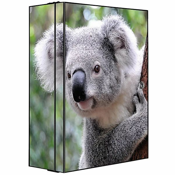 Banjado XXL Medizinschrank Abschliessbar 35x46x15cm Arzneischrank Anthrazit günstig online kaufen