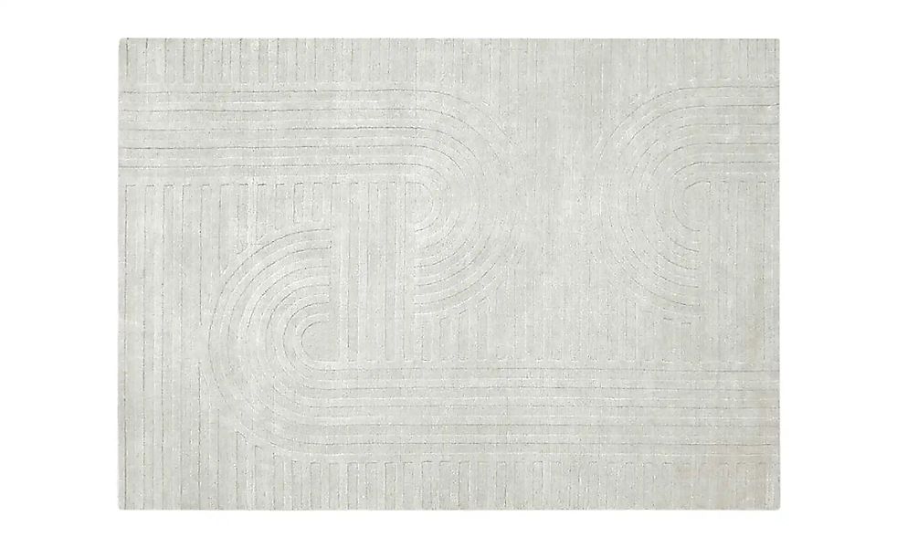 Handweb-Teppich  Missouri ¦ beige ¦ Viskose,Wolle ¦ Maße (cm): B: 120 Teppi günstig online kaufen