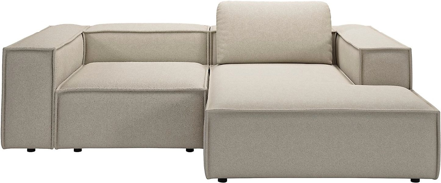 PLACES OF STYLE Ecksofa "Watertown, kompakte L-Form, 246 cm breite für klei günstig online kaufen