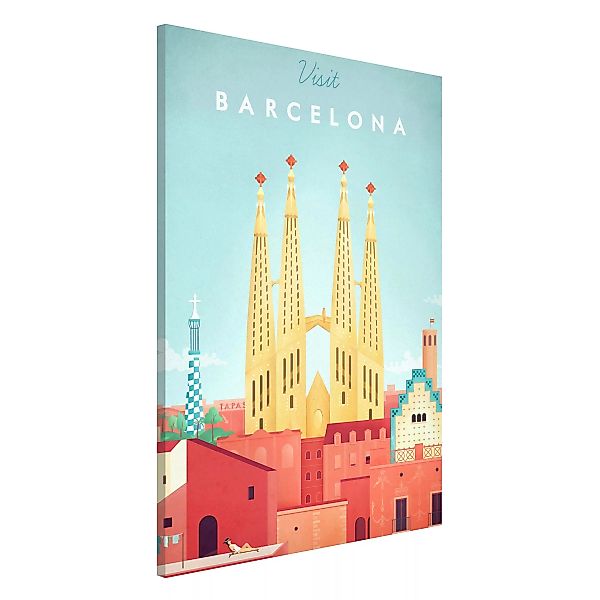Magnettafel Architektur & Skyline - Hochformat 2:3 Reiseposter - Barcelona günstig online kaufen