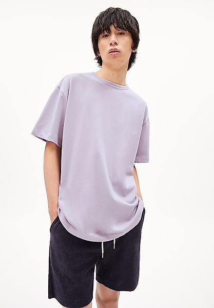 T-Shirt AALEX SOLID in purple noise von ARMEDANGELS günstig online kaufen