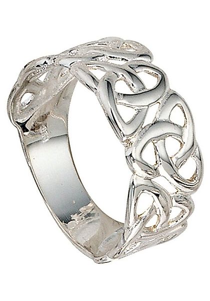 JOBO Silberring Ring breit, 925 Silber rhodiniert günstig online kaufen