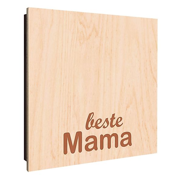 Banjado Großer Schlüsselkasten Holz 30x30cm Schwarz Scharnier Links 50 Hake günstig online kaufen