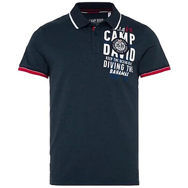 Camp David  T-Shirts & Poloshirts Poloshirt Kurzarmshirt mit Polokragen günstig online kaufen