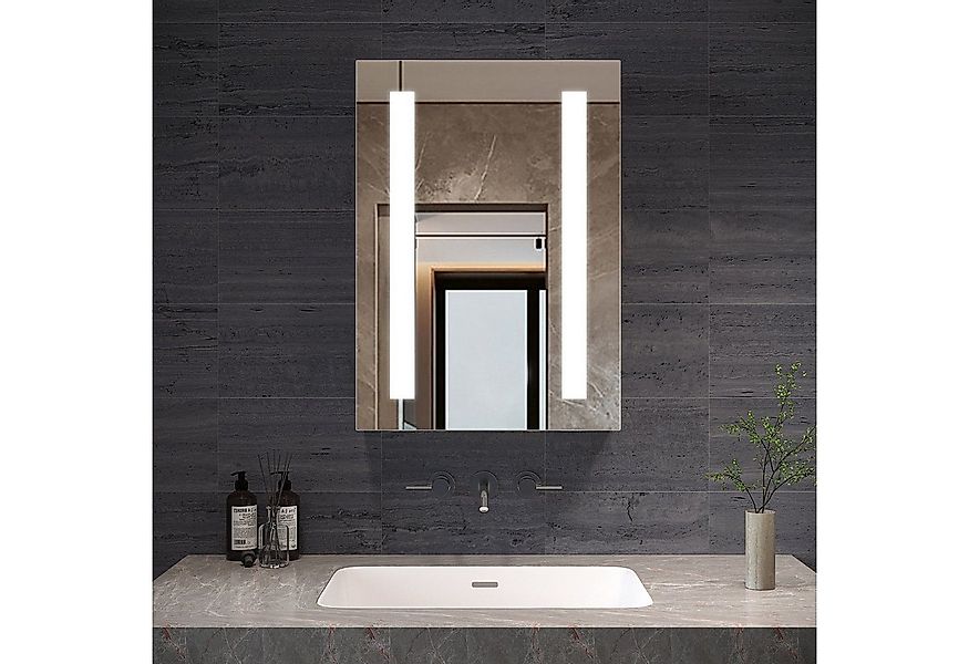 AQUALAVOS Badezimmerspiegelschrank Bad Spiegelschrank mit LED Kaltweiß Bele günstig online kaufen