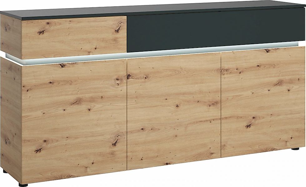 Home affaire Sideboard "Luci" Breite 180, 5 cm günstig online kaufen