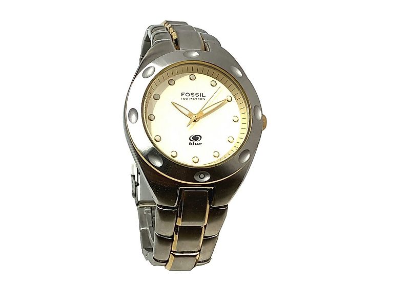 Fossil Quarzuhr Herrenuhr Armbanduhr Edelstahl Gold Silber Analog PR-5112, günstig online kaufen