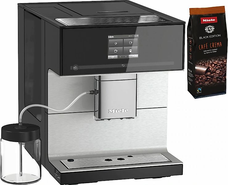 Miele Kaffeevollautomat "CM7350 CoffeePassion, inkl. Milchgefäß, Kaffeekann günstig online kaufen