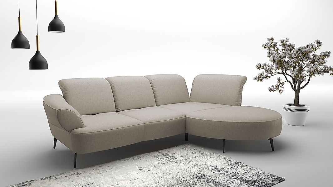 sit&more Ecksofa »Dance, L-Form, inkl. Sitztiefenverstellung« inkl. Click&S günstig online kaufen