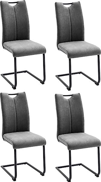 MCA furniture Freischwinger »Adana«, 4 St., (4er-Set), Belastbarkeit 120 kg günstig online kaufen