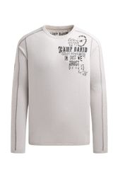 CAMP DAVID Rundhalspullover aus Baumwolle günstig online kaufen