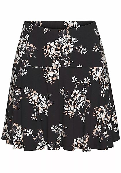 LASCANA Hosenrock, mit Alloverdruck, Skort, Rock inklusive Hose, bequemer B günstig online kaufen