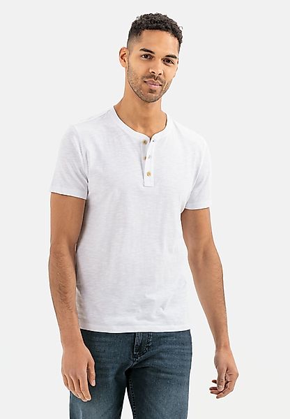 camel active Henleyshirt Kurzarm Henley günstig online kaufen