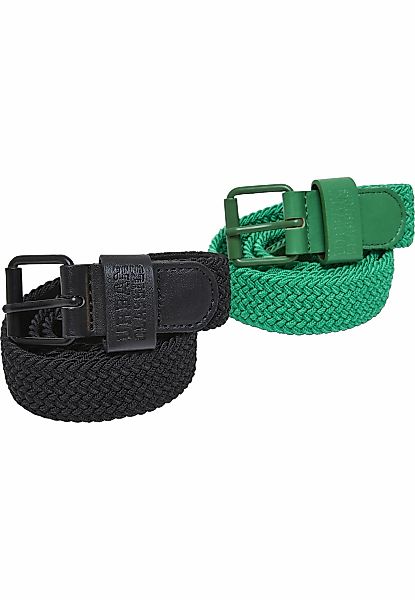 URBAN CLASSICS Hüftgürtel "Urban Classics Unisex Elastic Belt Set Kids" günstig online kaufen