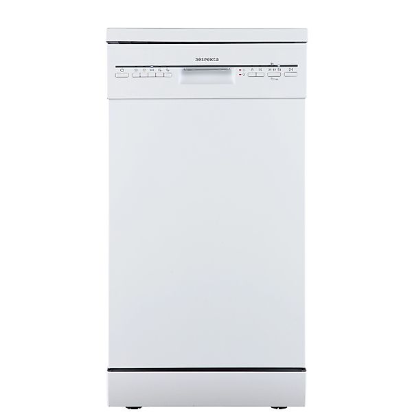 Respekta Unterbau-Geschirrspüler Bena 45 cm Weiß günstig online kaufen