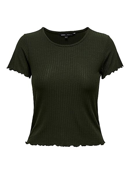 ONLY Rundhalsshirt ONLEMMA S/S SHORT TOP günstig online kaufen