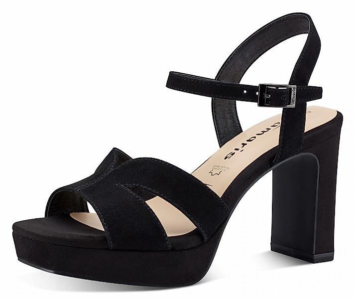 Tamaris High-Heel-Sandalette, Sommerschuh, Abendschuh, Blockabsatz, mit ANT günstig online kaufen