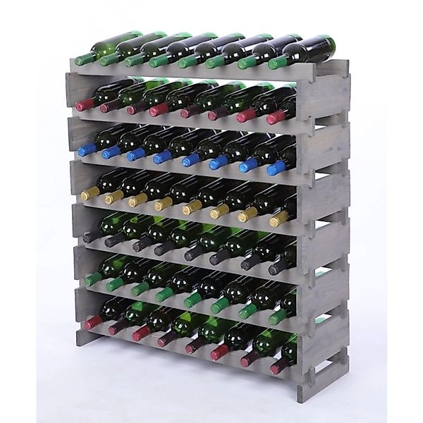 PROREGAL Weinregal VINOTECA FLEX PRO HxBxT 93x84x28cm 56 Flaschen Auf 7 Ebe günstig online kaufen