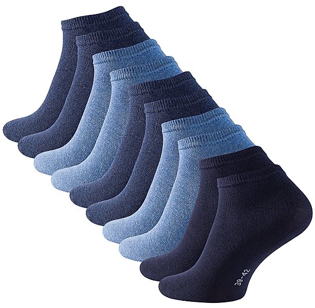 Cotton Prime® Sneakersocken (10-Paar) in angenehmer Baumwollqualität günstig online kaufen