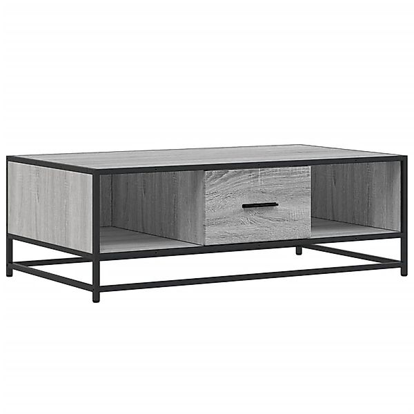 vidaXL Couchtisch Grau Sonoma 100x57x35 cm Holzwerkstoff und Metall 848762 günstig online kaufen