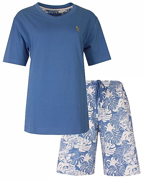 Medaillon Shorty Damen Pyjama kurz (2 günstig online kaufen