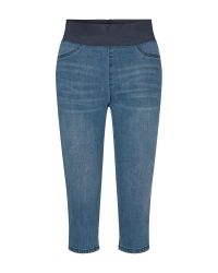 FREEQUENT Caprileggings FQSHANTAL-CA-DENIM mit extra breitem günstig online kaufen