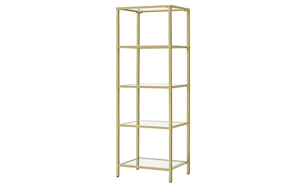 Standregal   ¦ gold ¦ Maße (cm): B: 40 H: 124,5 Regale > Standregale - Höff günstig online kaufen