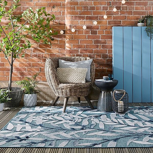 FLAIR RUGS Teppich »Willow«, rechteckig, 2 mm Höhe, Outdoor geeignet, Hoch- günstig online kaufen