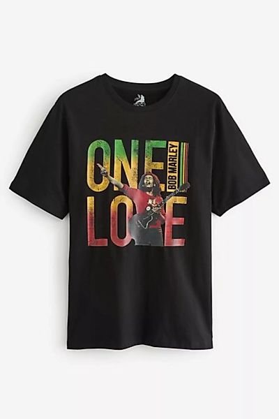 Next T-Shirt Lizenziertes T-Shirt, Bob Marley (1-tlg) günstig online kaufen