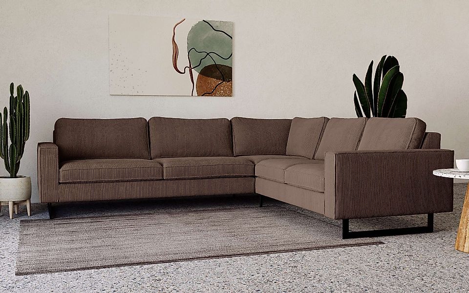 Places of Style Ecksofa Pinto, XXL, günstig online kaufen