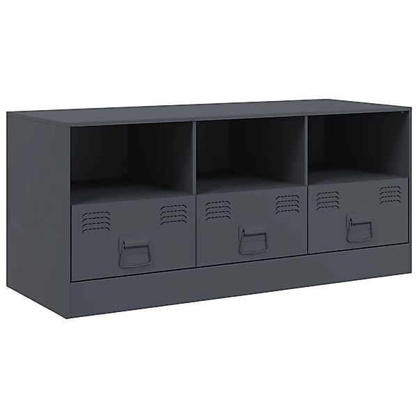 vidaXL TV-Schrank TV-Schrank Anthrazit 99x39x44 cm günstig online kaufen