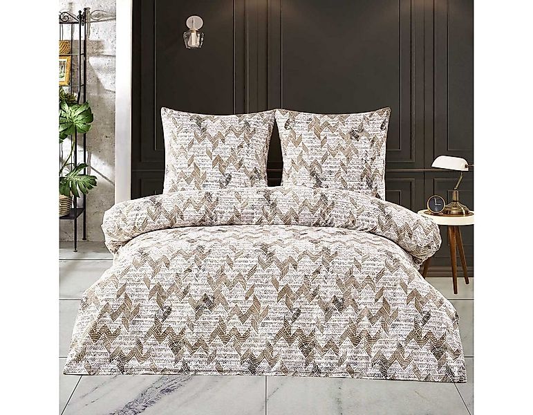 Buymax Bettwäsche Berta, Renforce: 100% Baumwolle, 3 teilig, 200x200 cm Kis günstig online kaufen