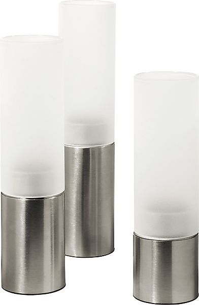 Kerzenhalter Teelichthalter 3er-Set (3 St), Uni günstig online kaufen