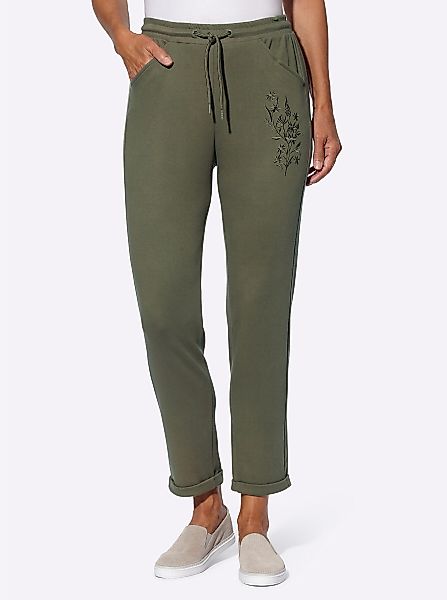 Sieh an! Jerseyhose Sweathose Innenbeinlänge ca. günstig online kaufen