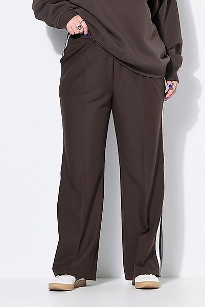 Studio Untold Schlupfhose Hose Straight Wide Legs Seitenstreifen günstig online kaufen