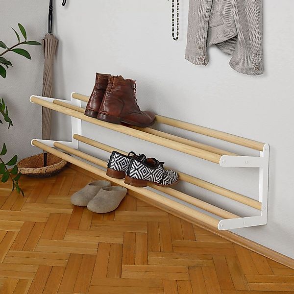 Schuhablage Stixx Wall - zwei Ebenen günstig online kaufen